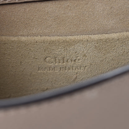 Chloe Calfskin Suede Small Nile Bracelet Bag Motty Grey 6 of 8