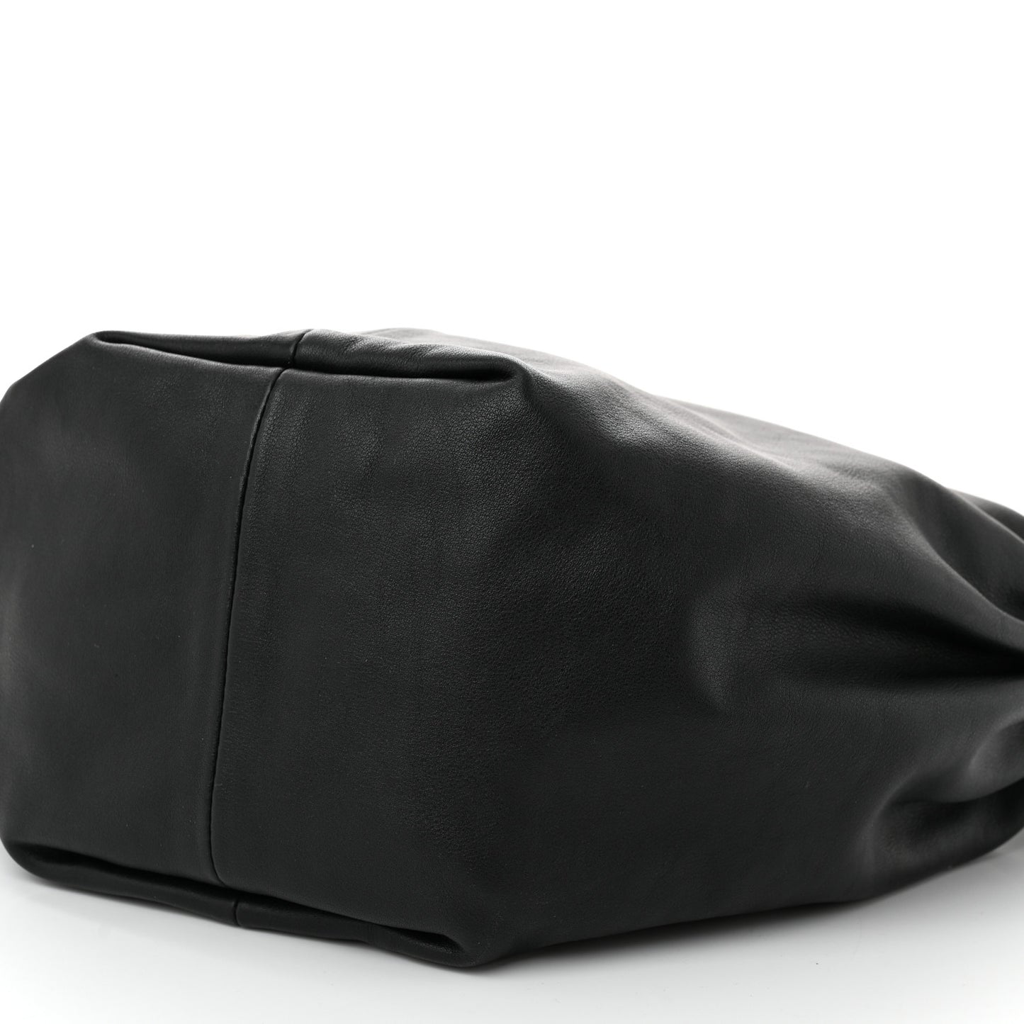 Calfskin Teen Double Knot Hobo Black