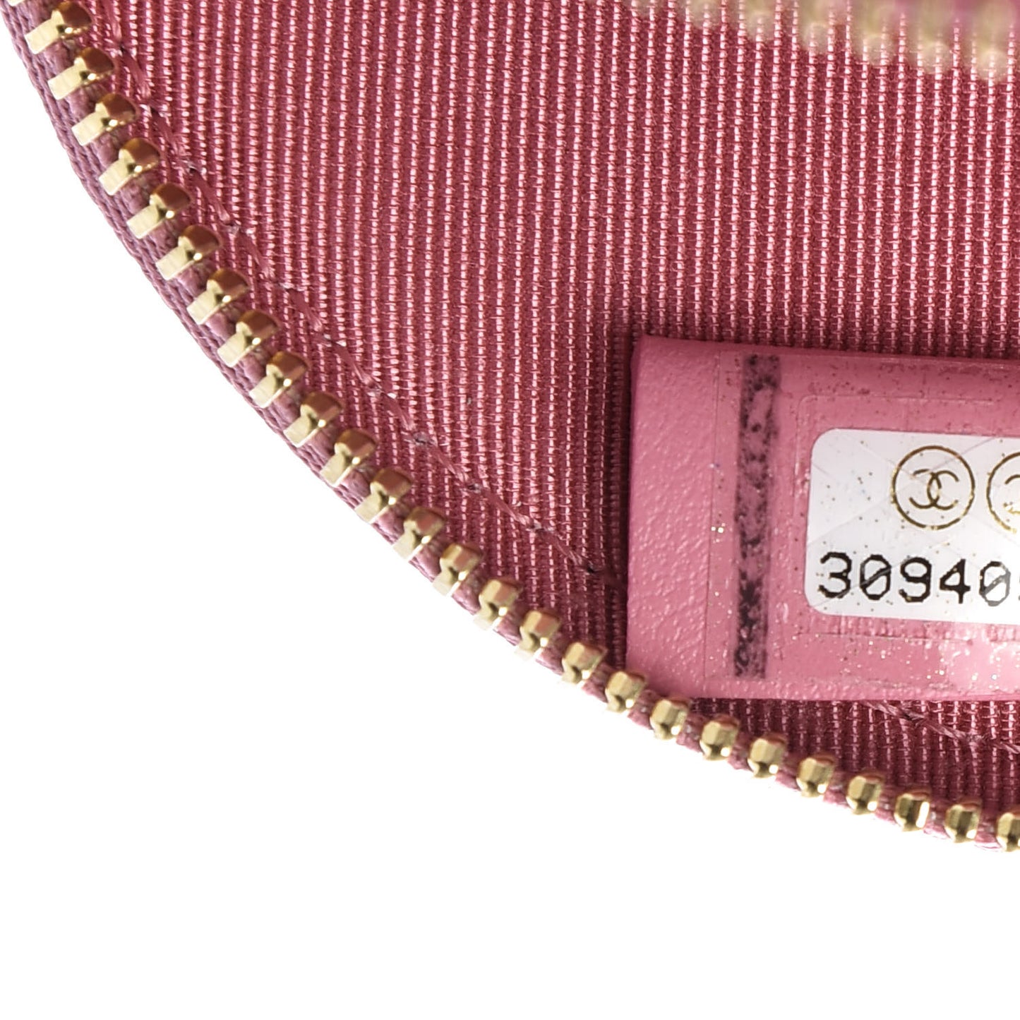 Caviar Quilted Coin Purse Pink