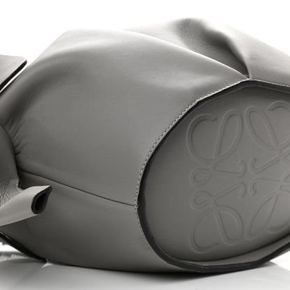 Loewe Calfskin Large Elephant Crossbody Bag Grey 10 of 12