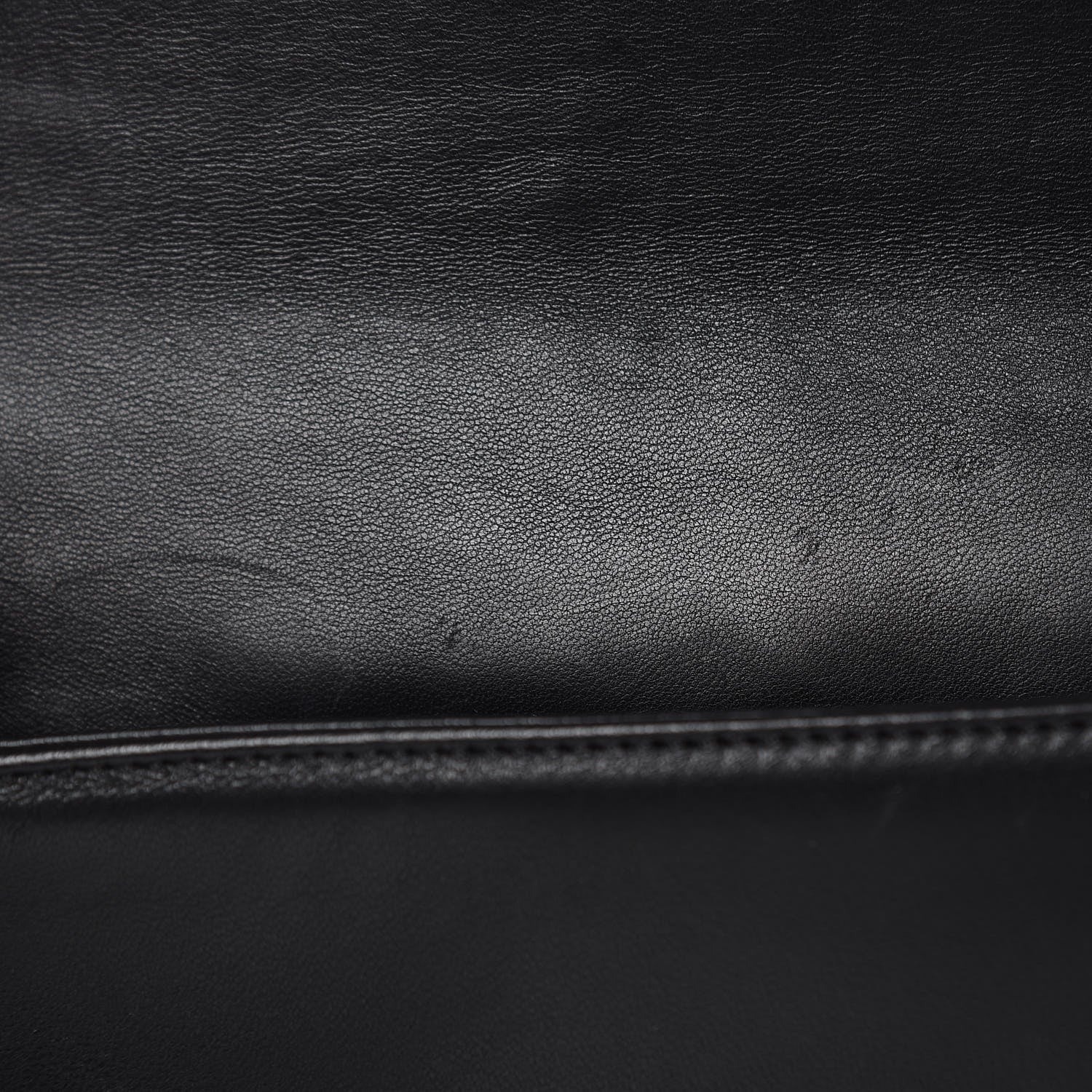 Chanel Lambskin Quilted CC Chocolate Bar Flap Black 10 of 13