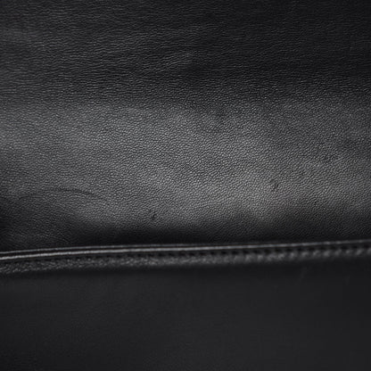 Chanel Lambskin Quilted CC Chocolate Bar Flap Black 10 of 13