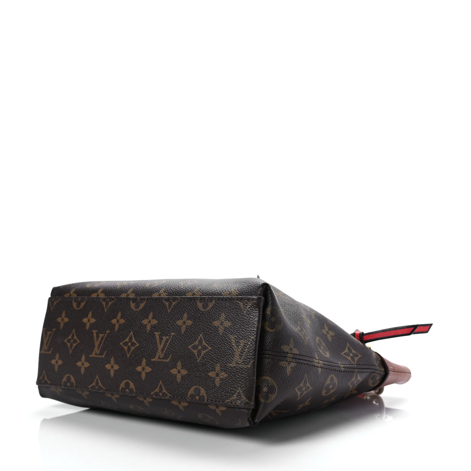 Louis Vuitton Monogram Tuileries Besace Caramel Rouge 11 of 12