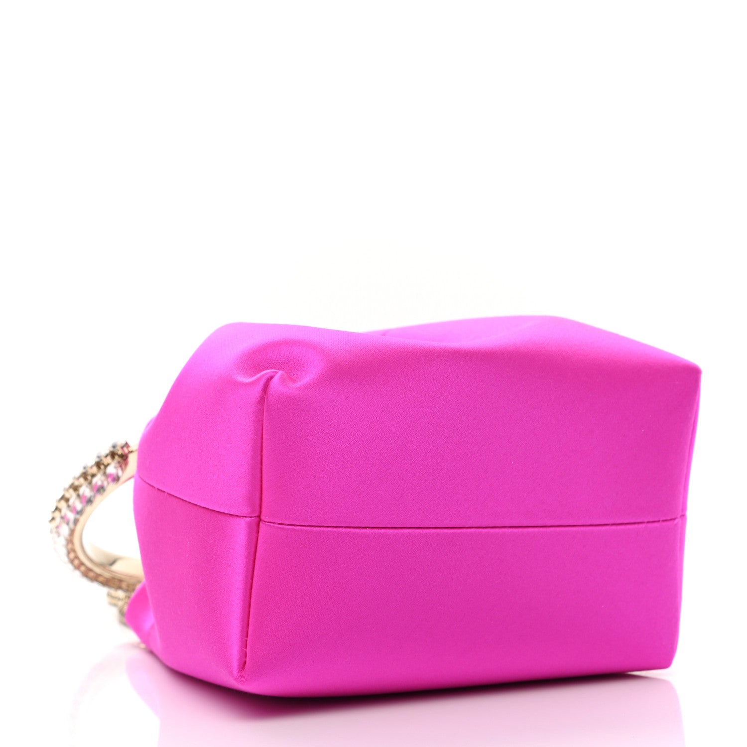 Jimmy Choo Satin Bon Bon Bag Fuchsia 4 of 11