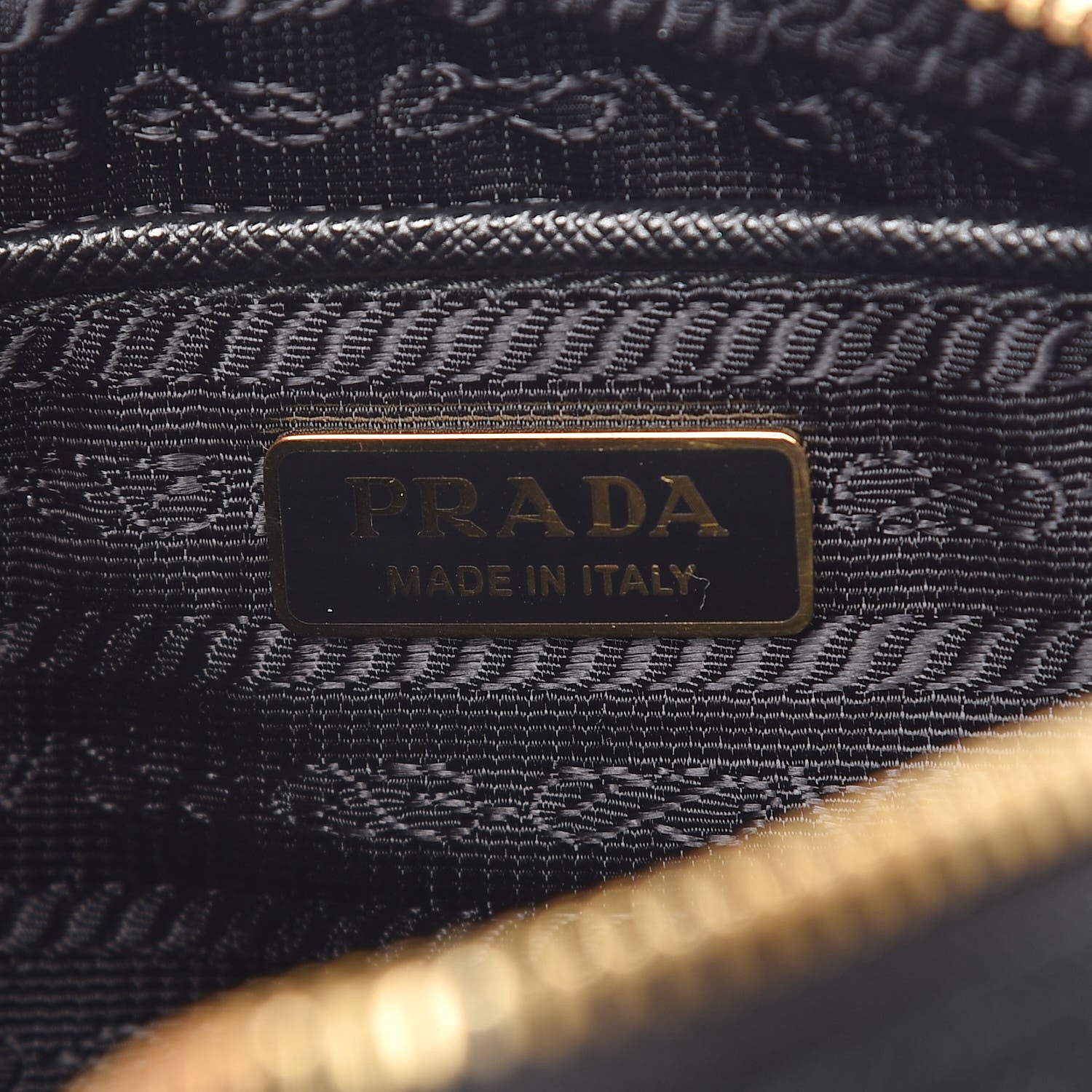 Prada Saffiano Small Camera Crossbody Bag Black 6 of 9