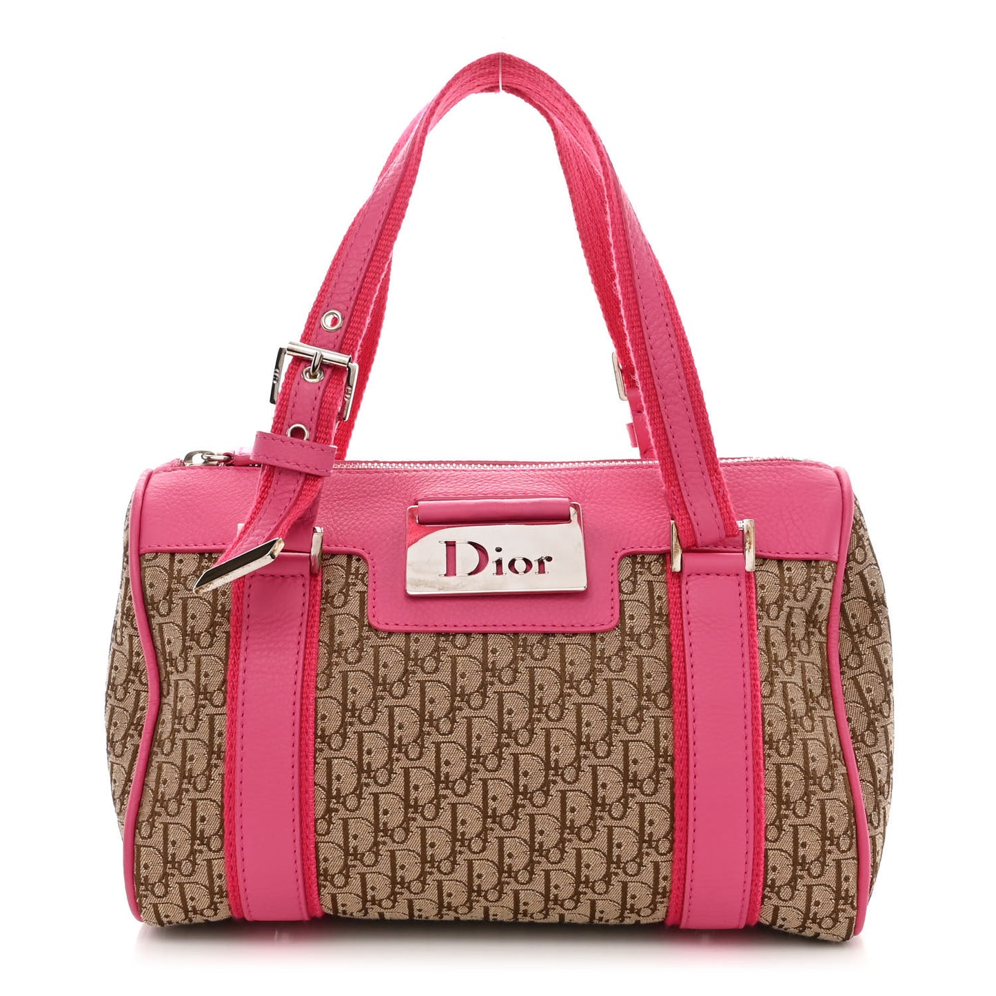 Monogram Street Chic Boston Pink Beige