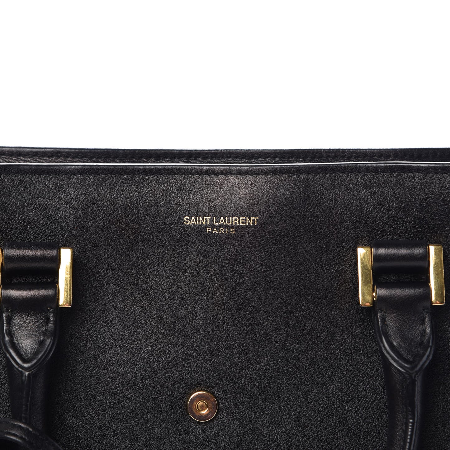 Smooth Calfskin Small Monogram Cabas Black