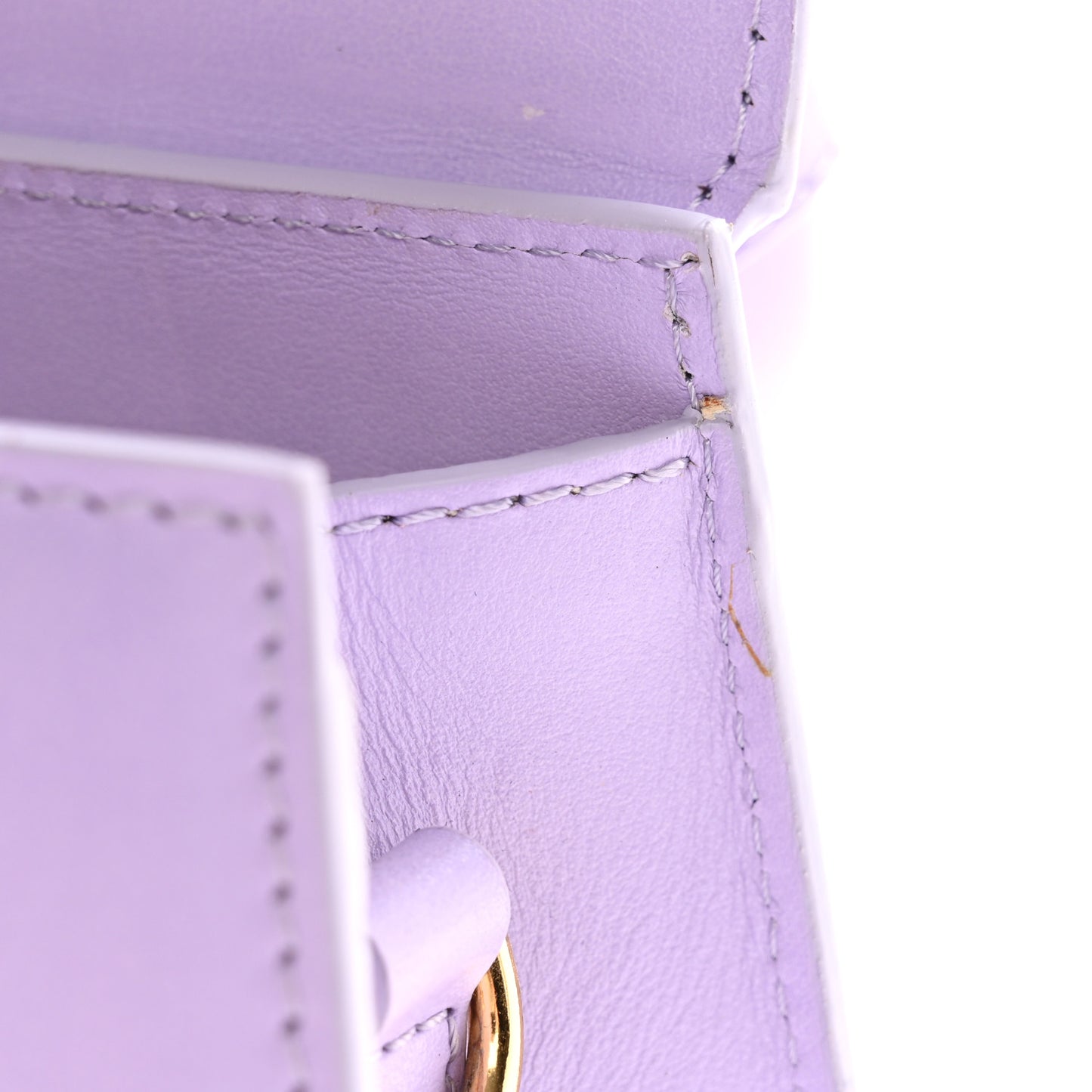 Smooth Calfskin Le Chiquito Noeud Lilac
