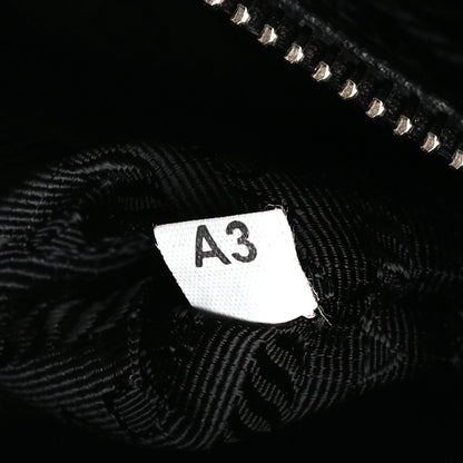 Prada Vitello Daino Soft Flap Crossbody Black 7 of 11