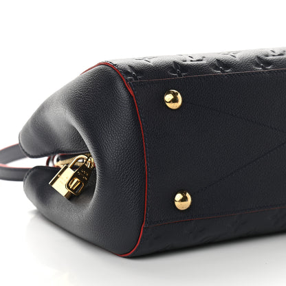 Louis Vuitton Empreinte Montaigne MM Marine Rouge 8 of 9