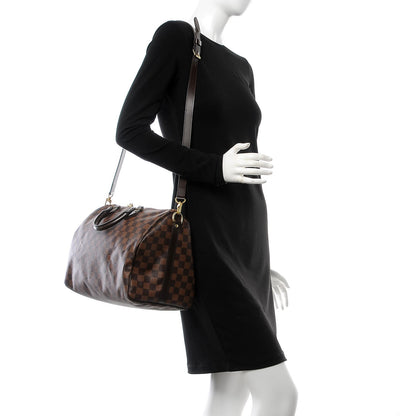 Louis Vuitton Damier Ebene Speedy Bandouliere 35 2 of 11