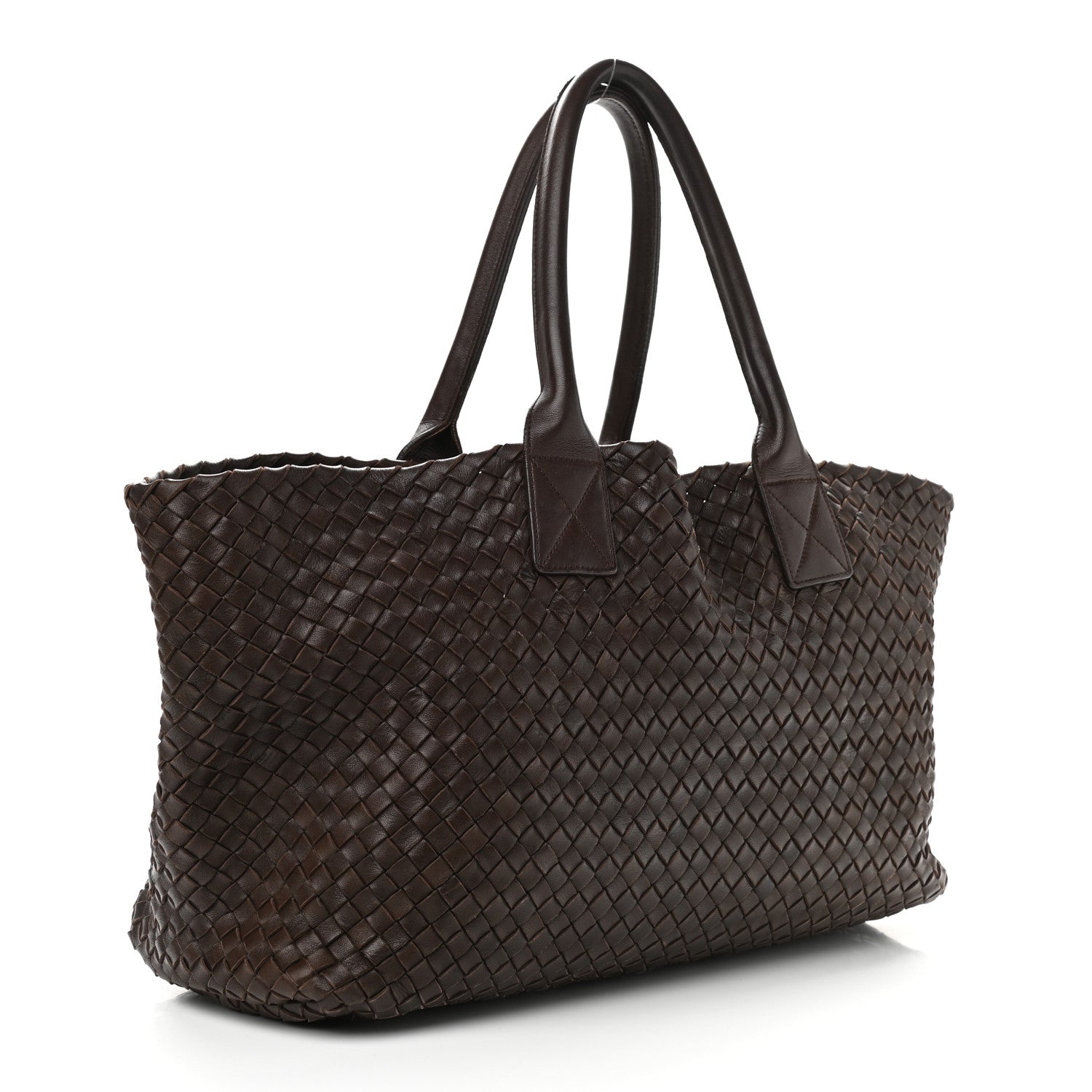 Bottega Veneta Nappa Intrecciato Medium Cabat Ebano 3 of 10