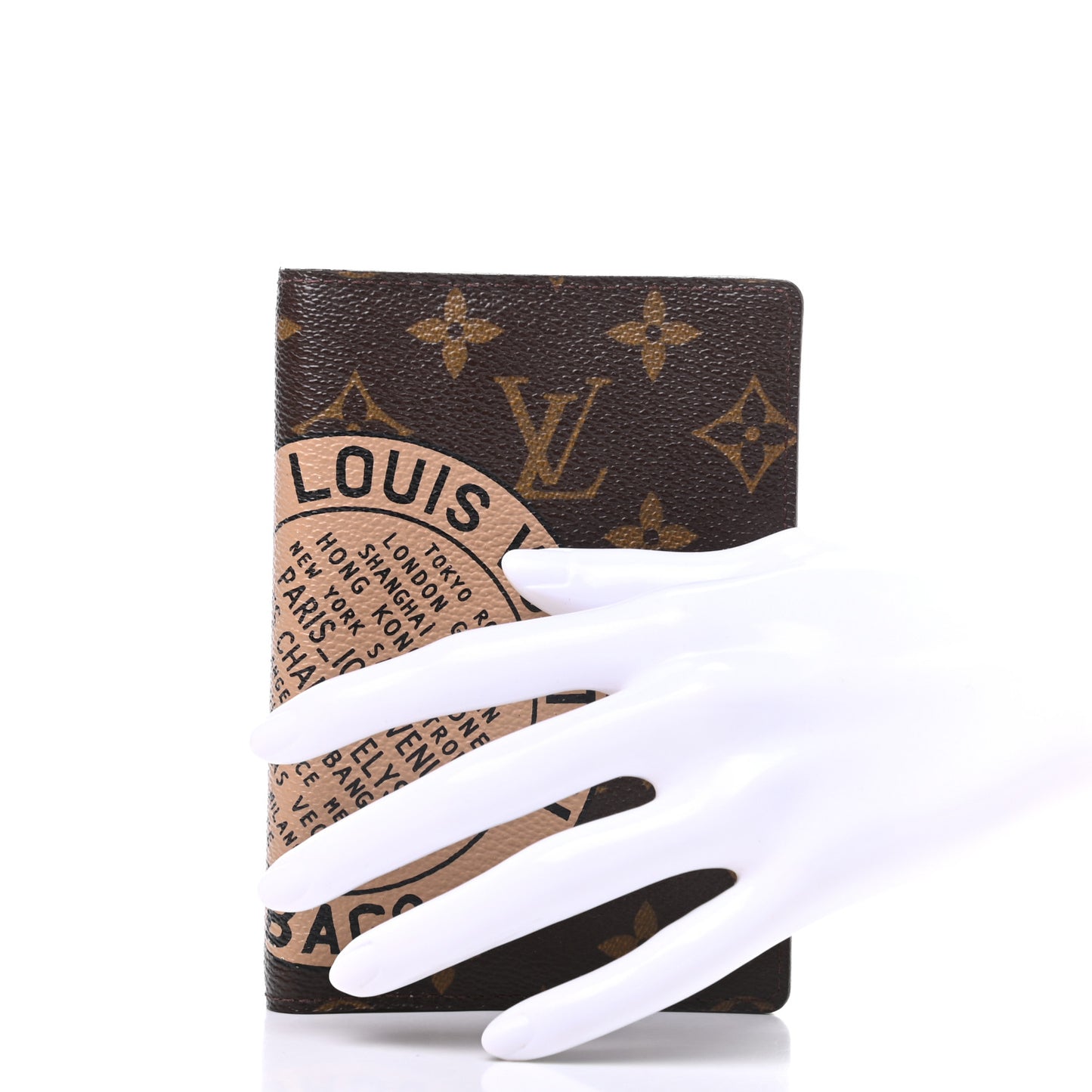 Monogram Complice Trunks and Bags Small Ring Agenda Cover Beige