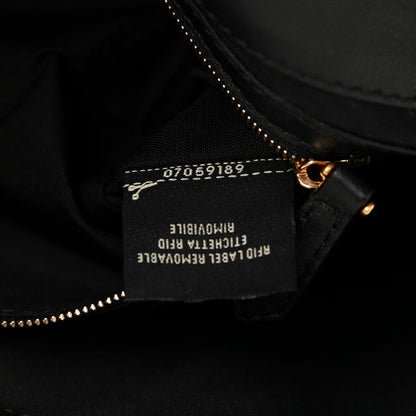 Fendi Nappa FF 1974 Embossed Baguette Black 6 of 11