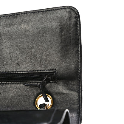 Chanel Patent Quilted Medium Double Flap Black 16 of 18