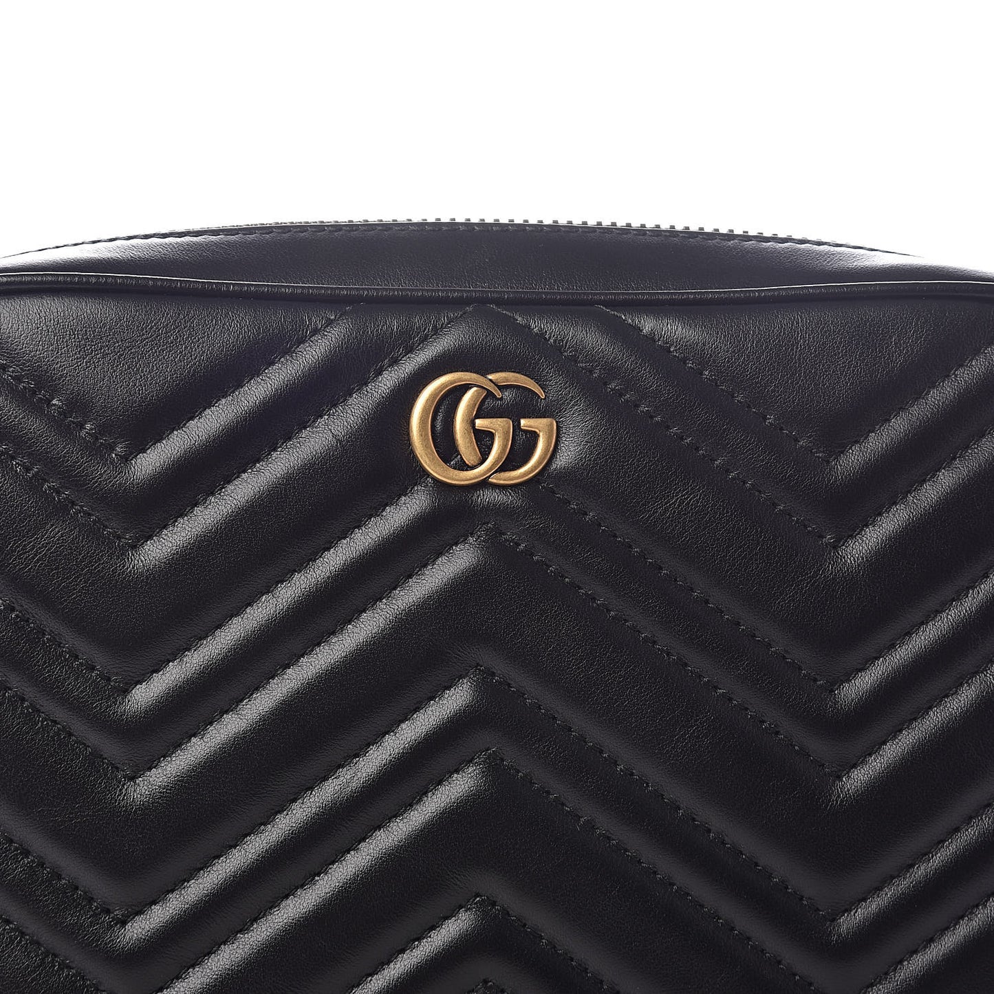 Calfskin Matelasse Mens GG Marmont Belt Bag 100 40 Black
