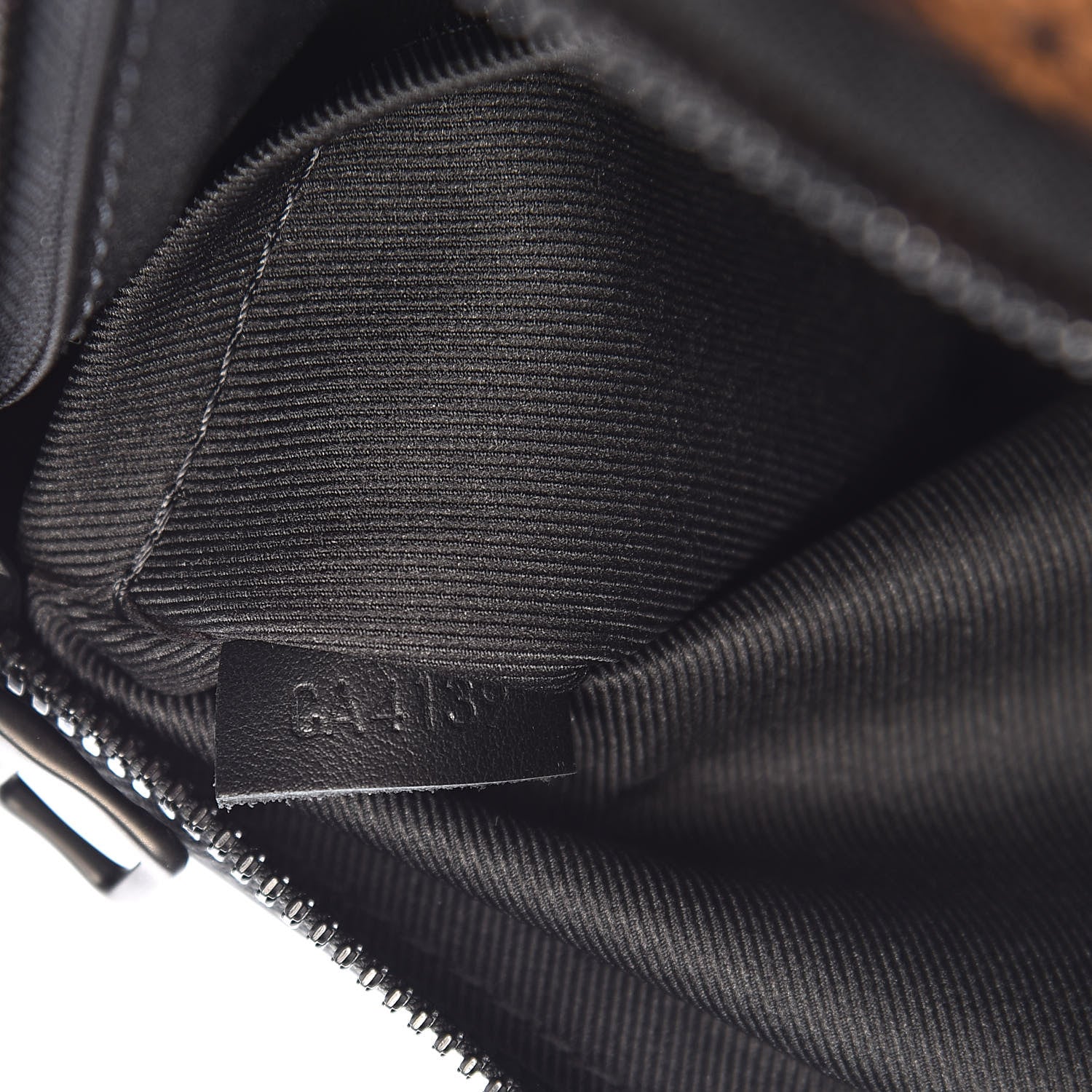 Louis Vuitton Monogram Tuffetage Triangle Messenger Black 8 of 12