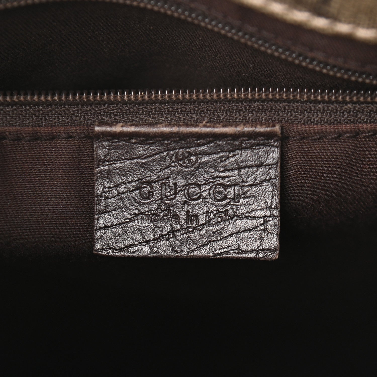 Gucci GG Plus Monogram Small Vertical Tote Dark Brown 8 of 13