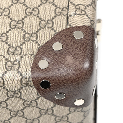 Gucci Supreme Monogram Globe-Trotter Carry-On Brown 11 of 11
