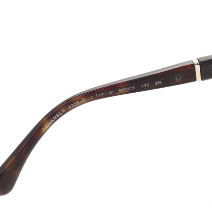 Chanel Acetate Polarized CC Sunglasses 714/S9 Dark Tortoise 6 of 8