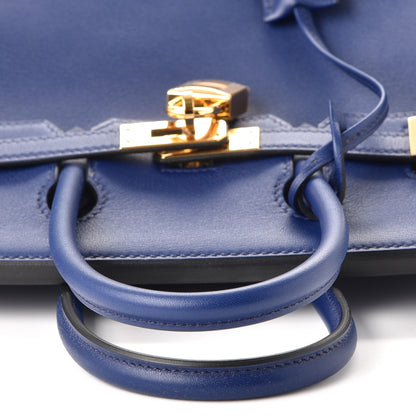 Hermes Swift Birkin 25 Bleu Saphir 34 of 38