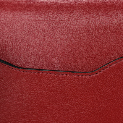 Valentino Garavani Buffalo Rockstud No Limit Top Handle Bag Red 12 of 12