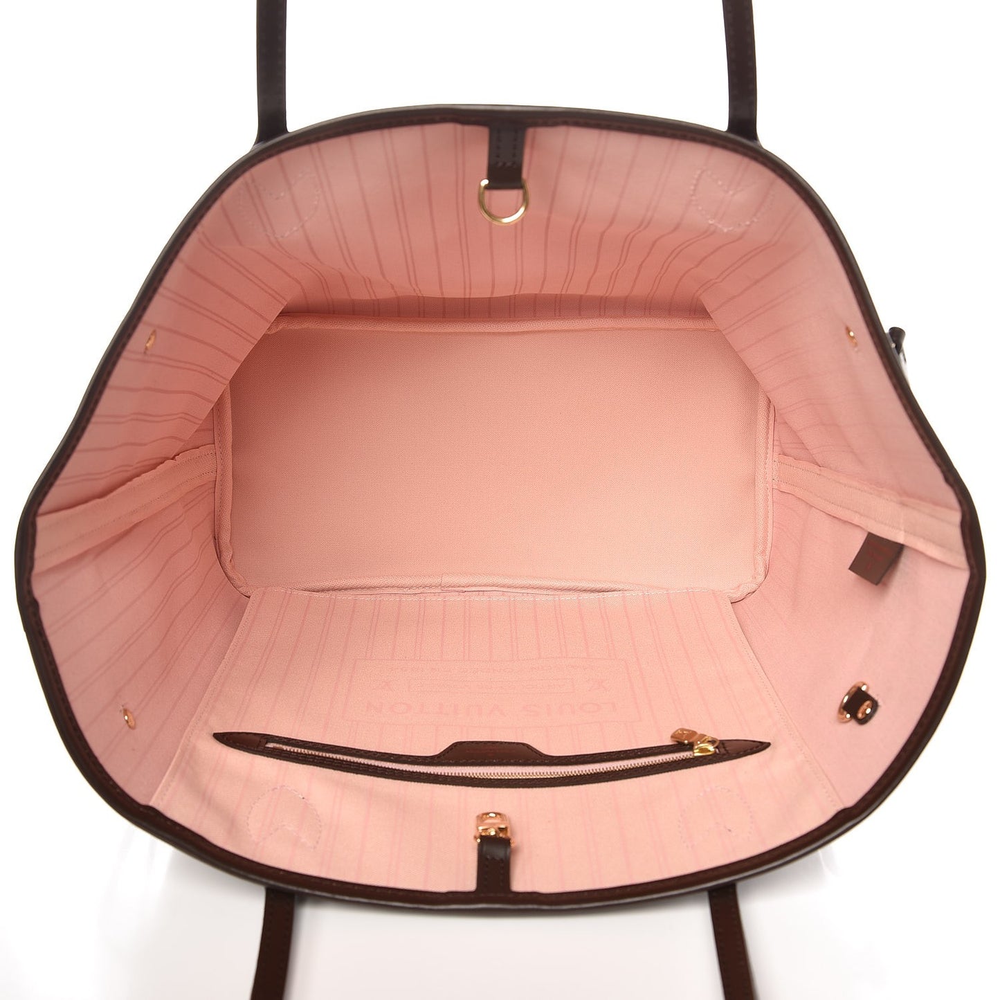 Damier Ebene Neo Neverfull MM Rose Ballerine