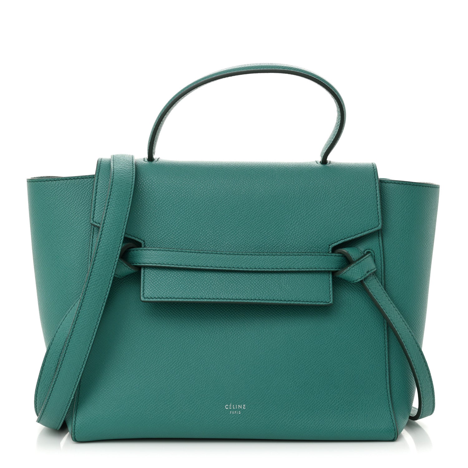 Celine Grained Calfskin Micro Belt Bag Cactus 1 of 11