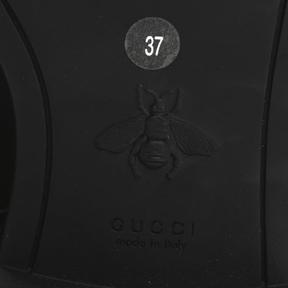 Gucci Calfskin Over The Knee Boots 37 Black 7 of 11