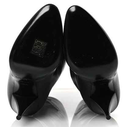Saint Laurent Lambskin Koller 110 Tall Boots 36.5 Black 7 of 11