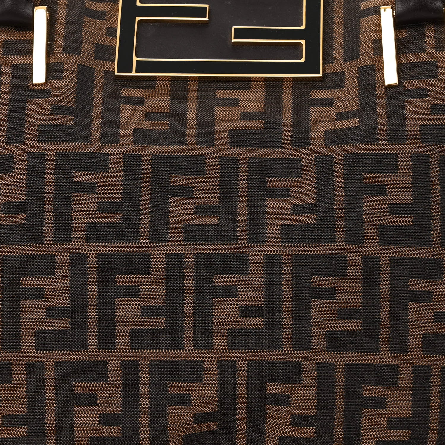 Fendi Zucca Large Mia Tote Tobacco 7 of 9