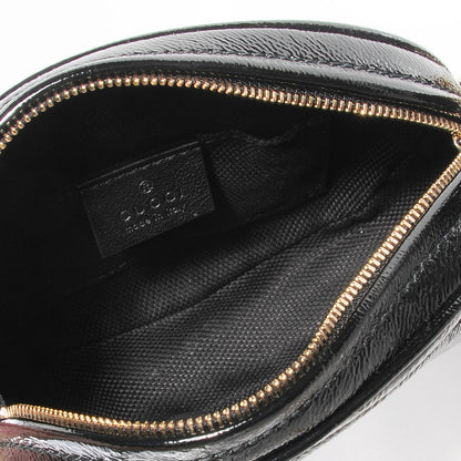Gucci Patent Mini Soho Chain Bag Black 6 of 7