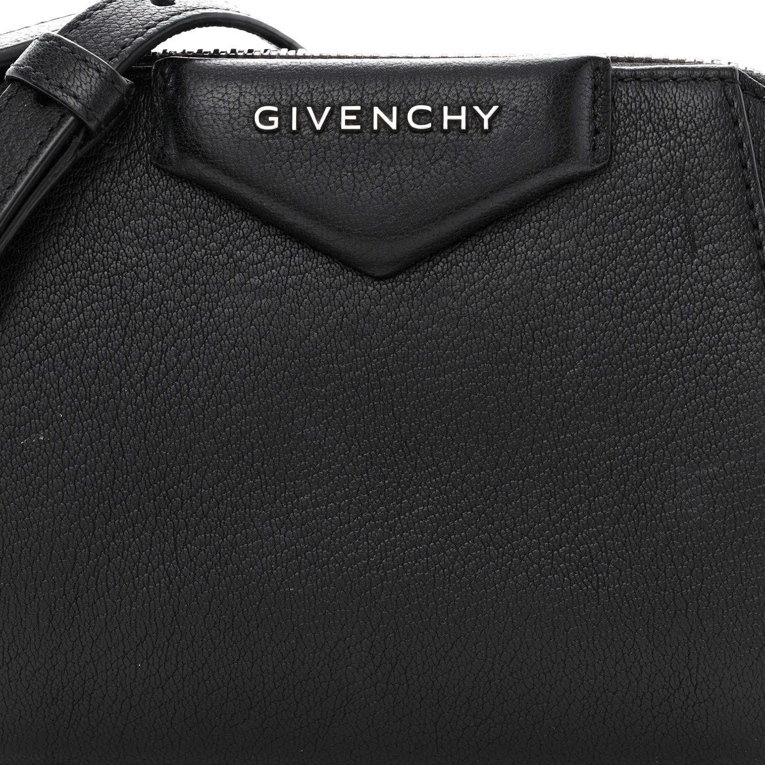 Givenchy Sugar Goatskin Nano Antigona Black 9 of 14