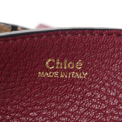 Chloe Grained Lambskin Nano Drew Shoulder Bag Wine Purple 7 of 10