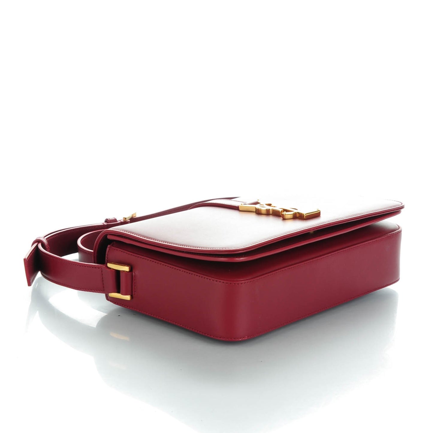 Calfskin Medium Classic Monogram Universite Bag Oxblood