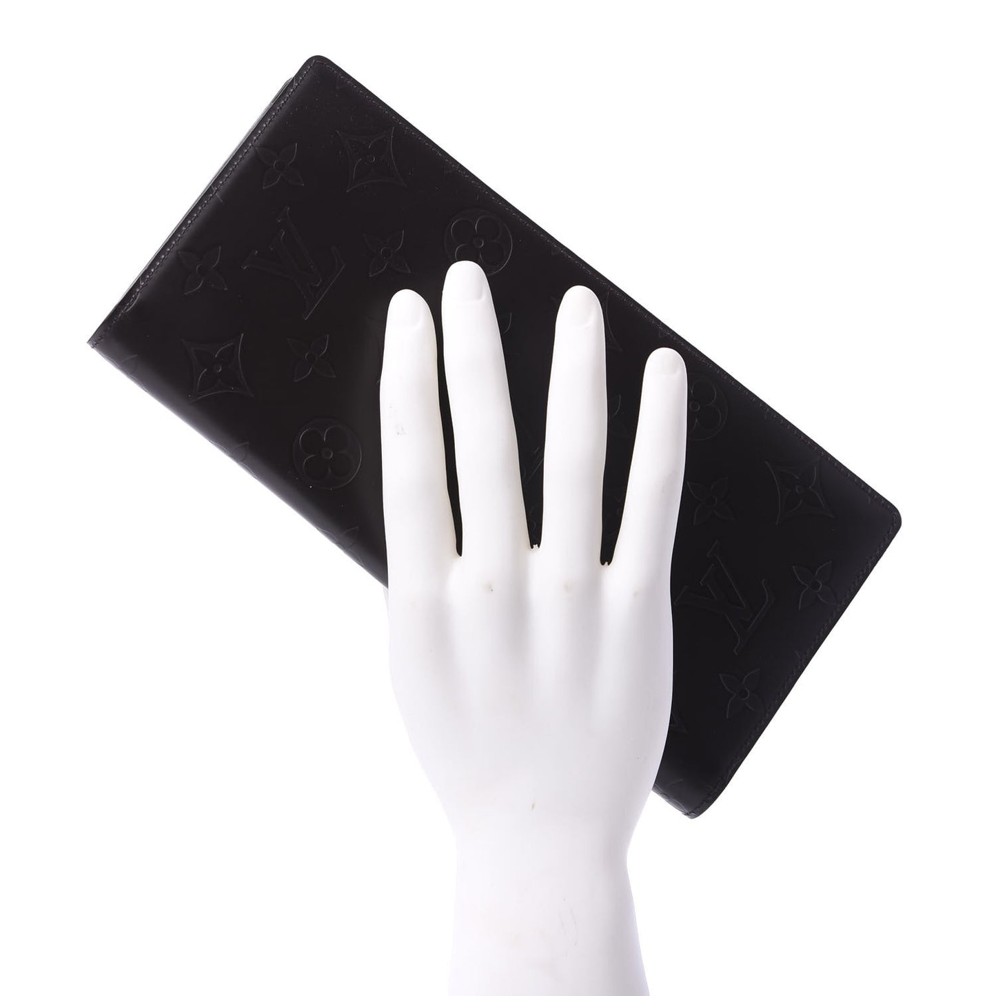 Monogram Glace Portefeuille Double Wallet Cafe