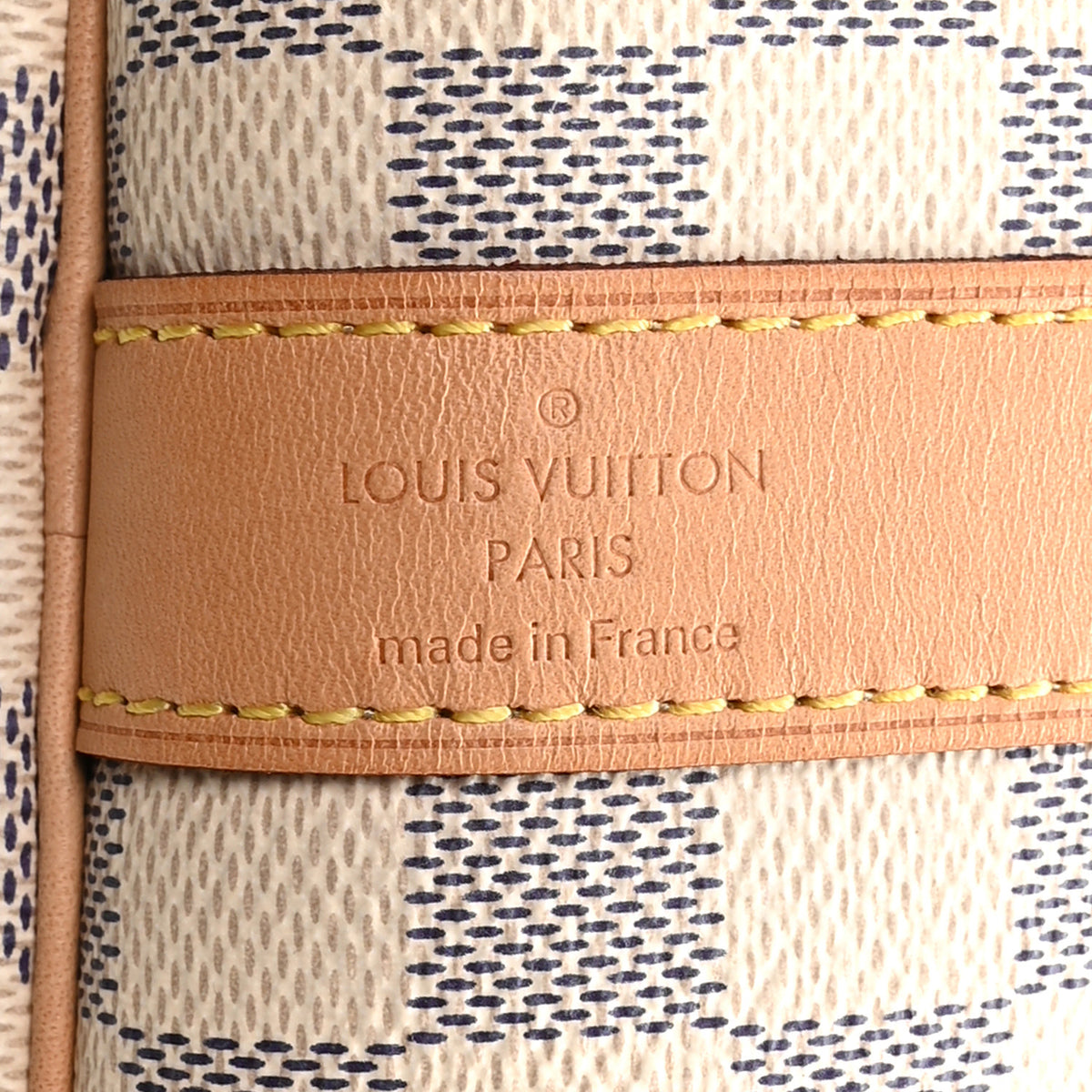 Louis Vuitton Damier Azur Keepall Bandouliere 45 5 of 9