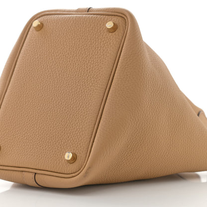 Hermes Taurillon Clemence Picotin Lock 18 PM Biscuit 10 of 13