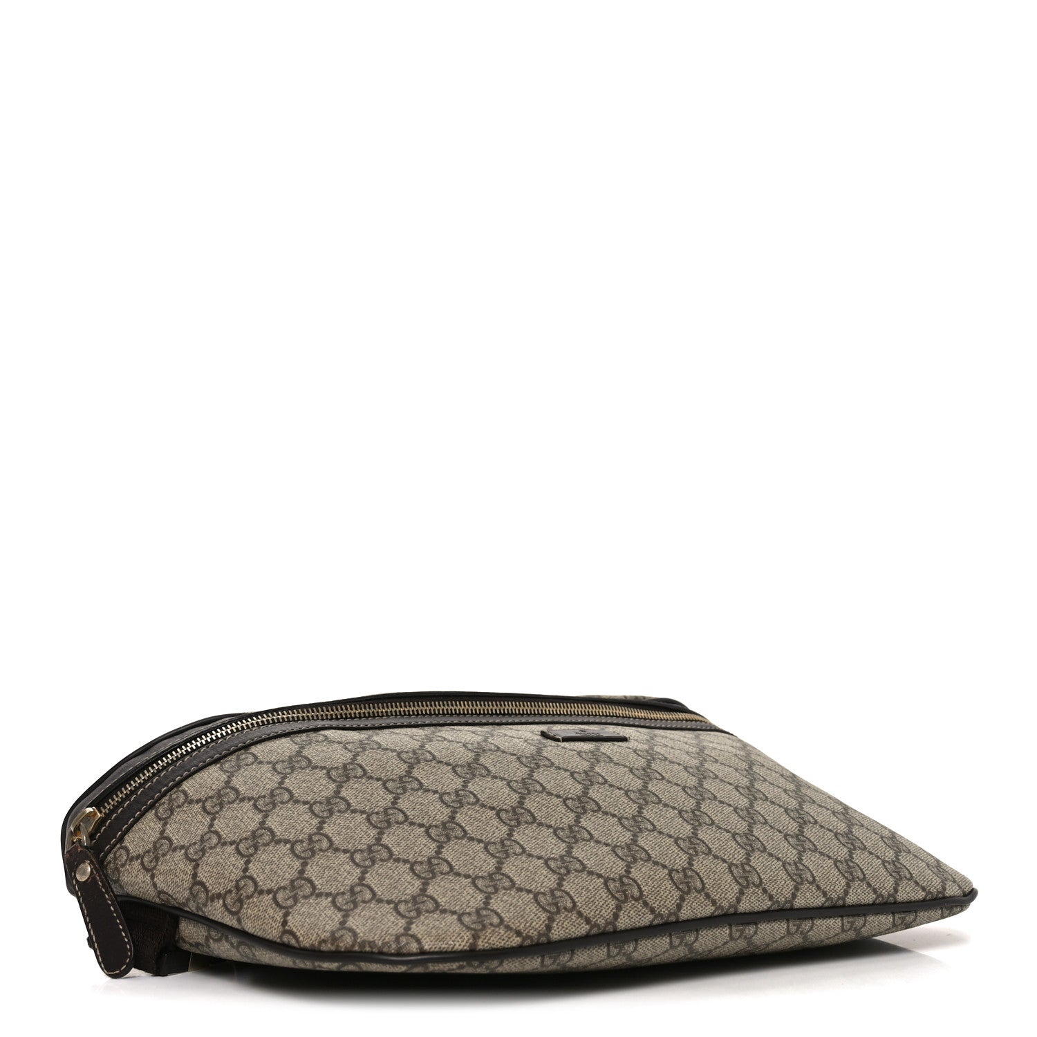 Gucci GG Supreme Monogram Belt Bag Dark Brown 4 of 10