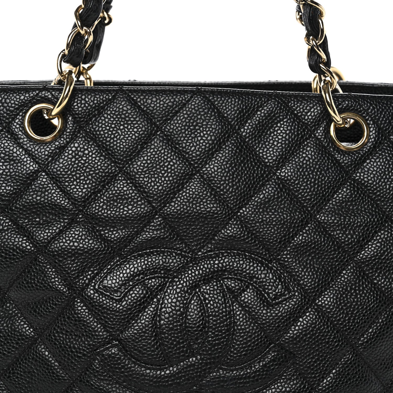 Chanel Caviar Quilted Petit Timeless Tote PTT Black 8 of 11