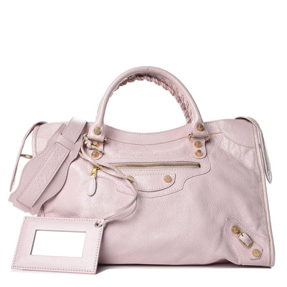 Balenciaga Agneau Giant 12 Gold Hardware City Rose Poudre Rose Petunia 1 of 11