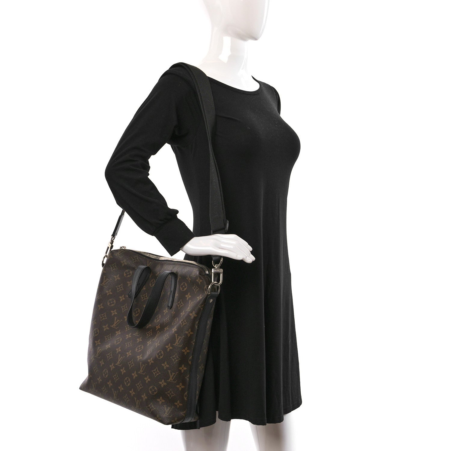 Louis Vuitton Monogram Macassar Kitan 2 of 9