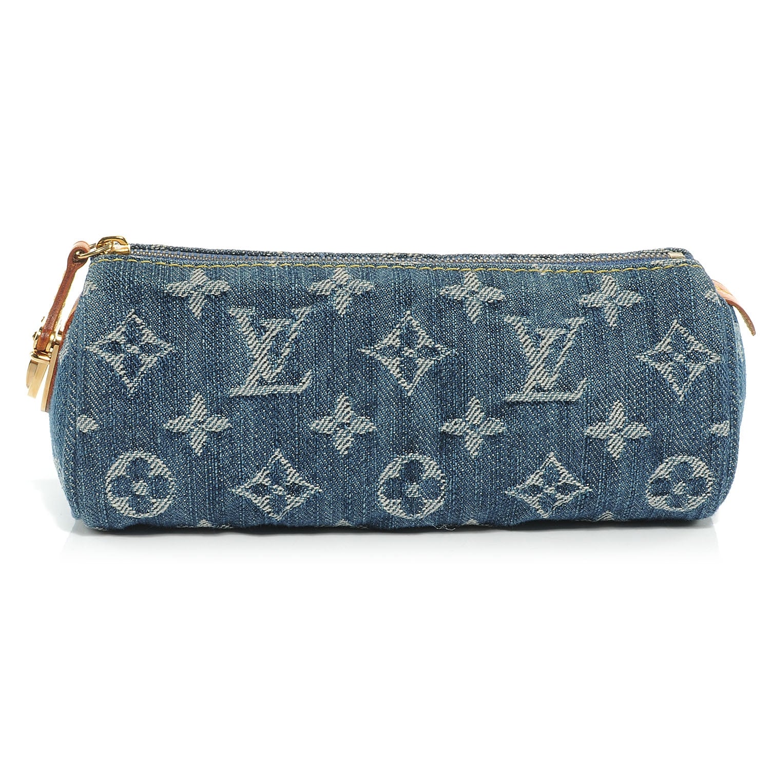 Louis Vuitton Denim Speedy GM Pochette Case 1 of 7