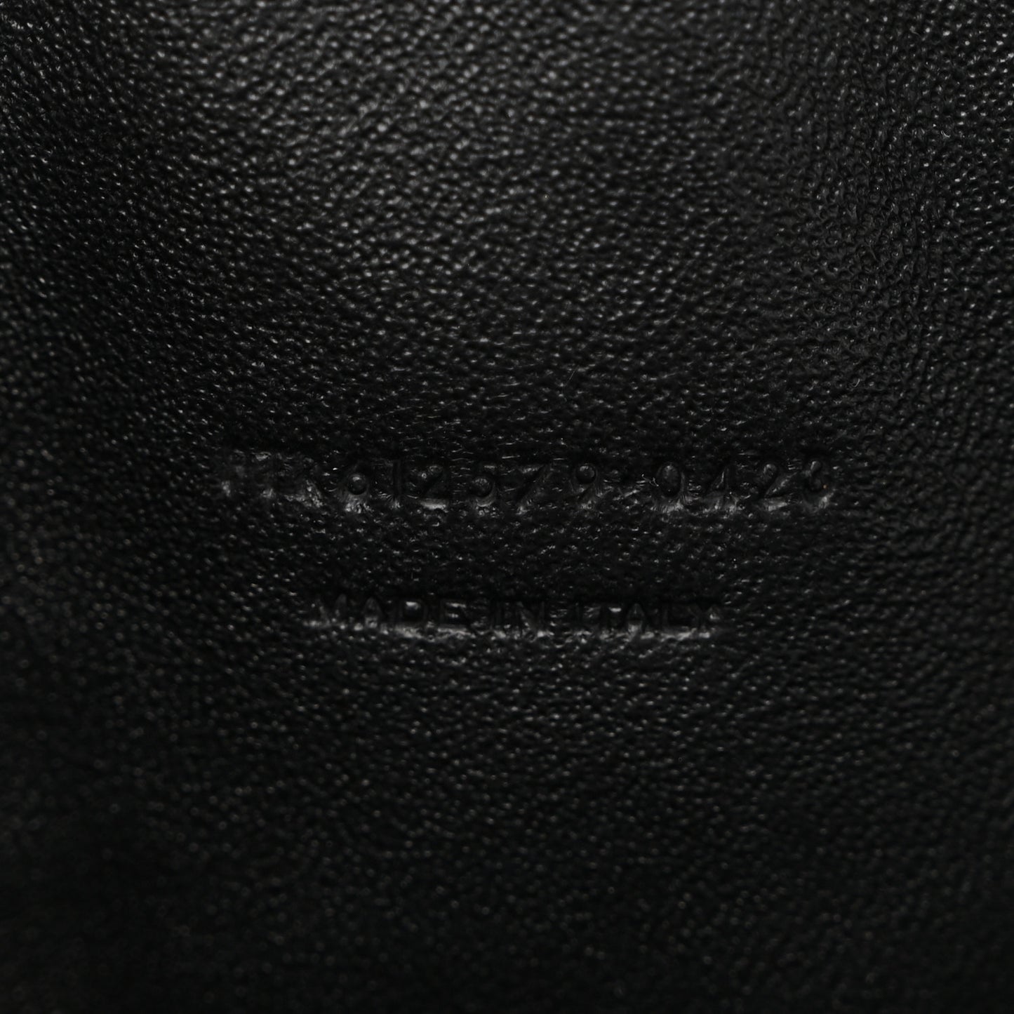 Grain De Poudre Matelasse Monogram Mini Lou Camera Bag Black