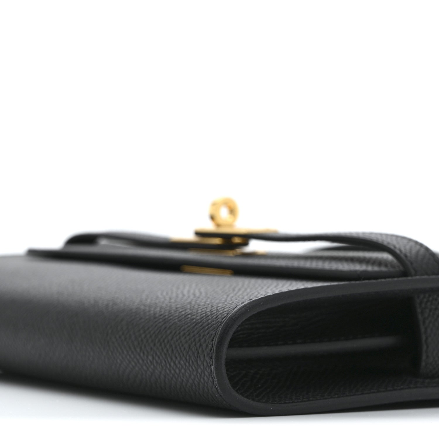 Hermes Epsom Kelly Wallet To Go Black 10 of 12