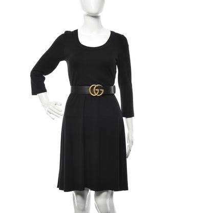 Gucci Calfskin Double G 40mm Belt 70 28 Black 2 of 6