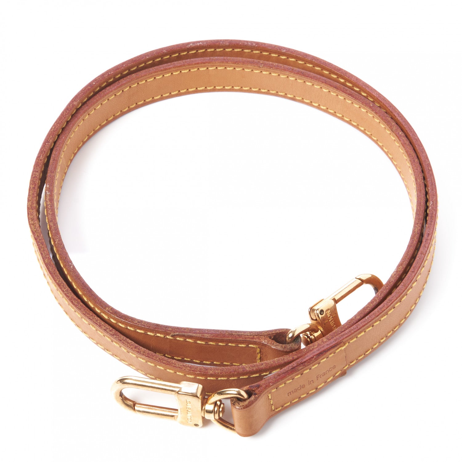 Louis Vuitton Vachetta 16mm Long Shoulder Strap 3 of 4