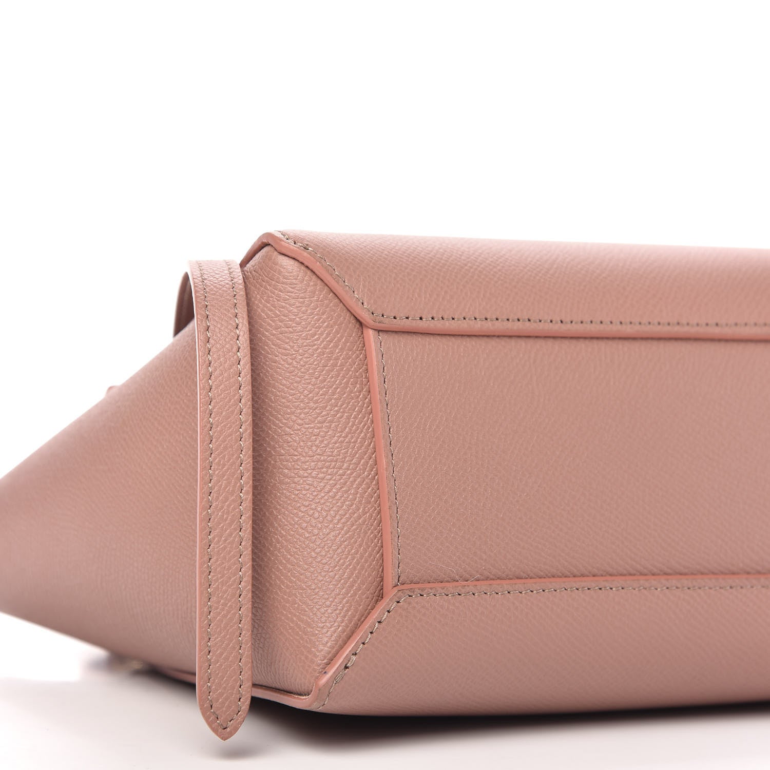 Celine Grained Calfskin Nano Belt Bag Antique Rose 6 of 9