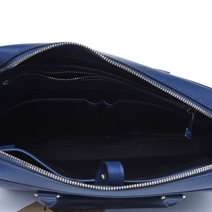Burberry London Calfskin Ainsworth Briefcase Navy 3 of 3