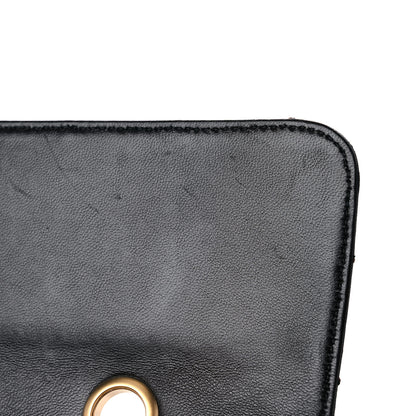 Chanel Lambskin Stitched Chocolate Bar Single Flap Brown 12 of 17